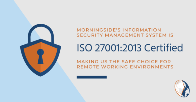 Morningside Achieves ISO 27001 Certification