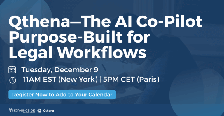 AI for legal workflows